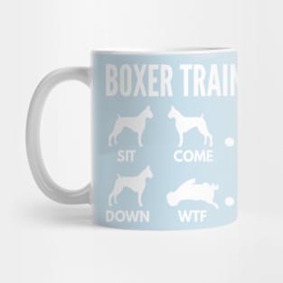 Boxer Training Boxer Dog Tricks Mug